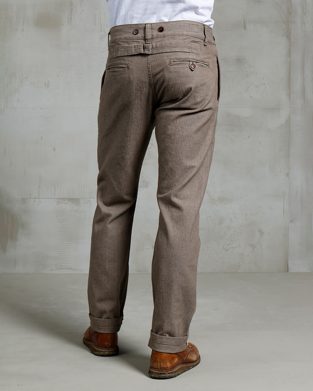 1947 Harvester Trousers HBT brown