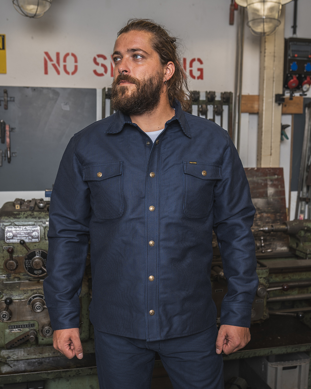 1943 CPO Shirt Hamburg Blue