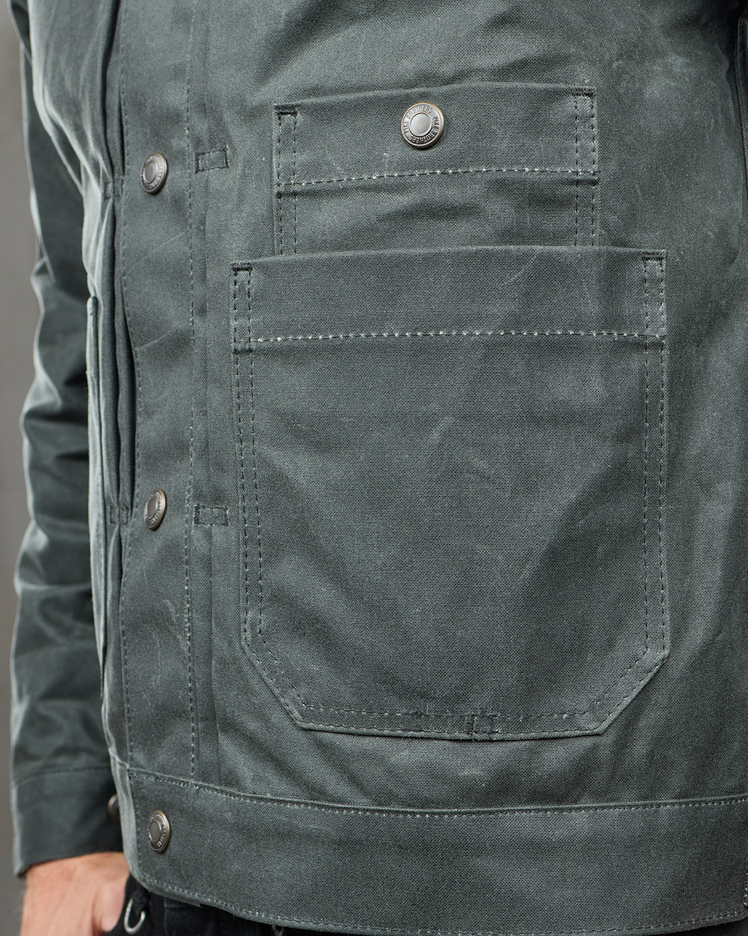 1908 Miner Jacket Waxed Olive