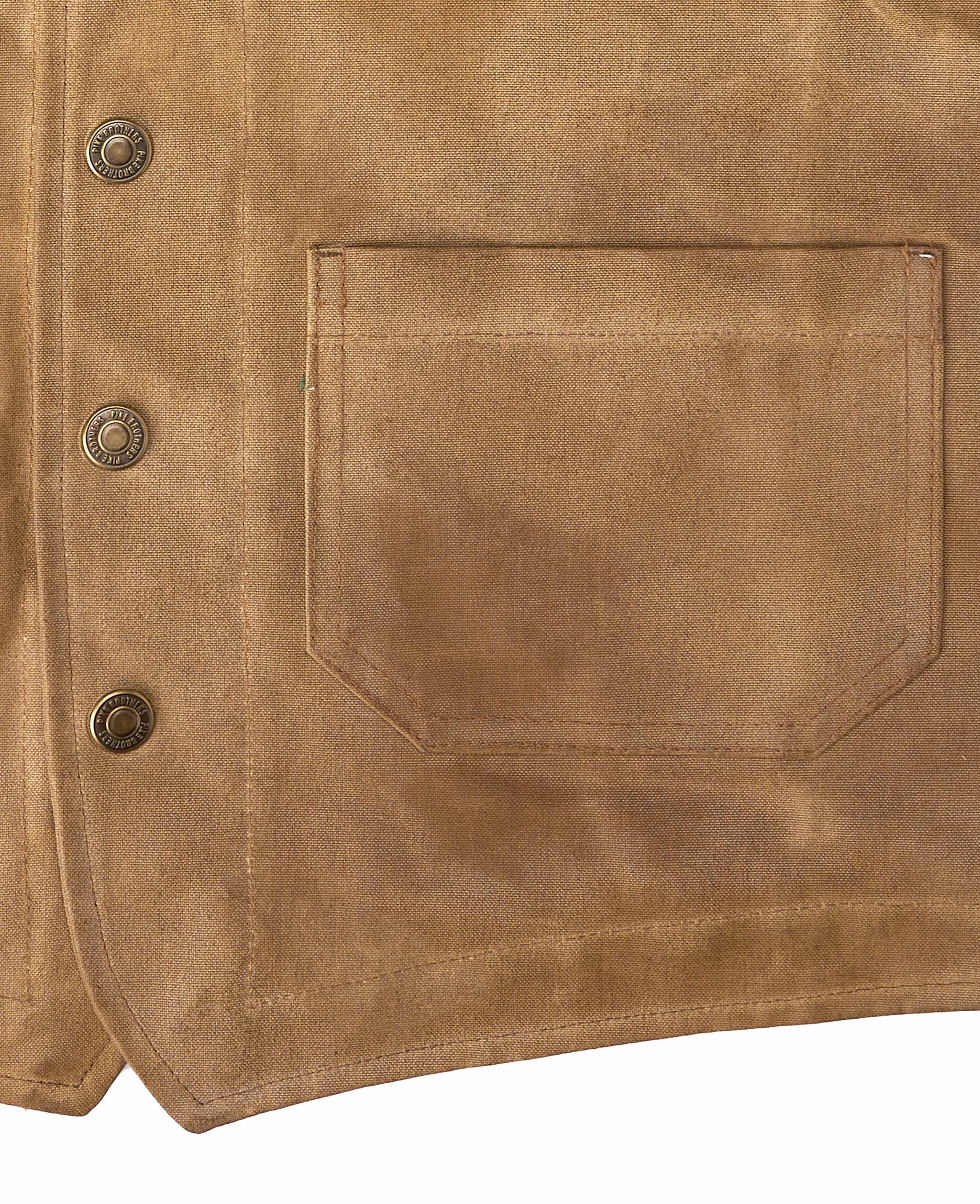 1937 Roamer Vest waxed tan 1937 Roamer Vest waxed tan