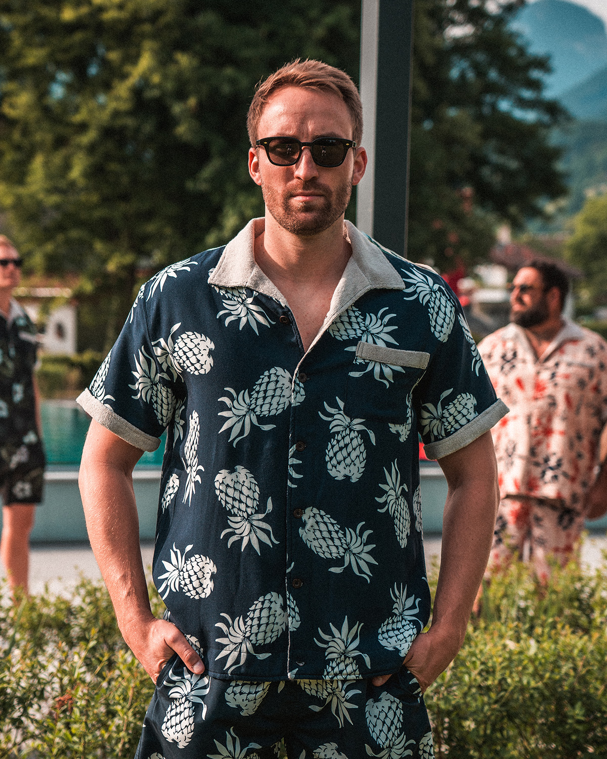 1961 Cabana Shirt Entrega Blue