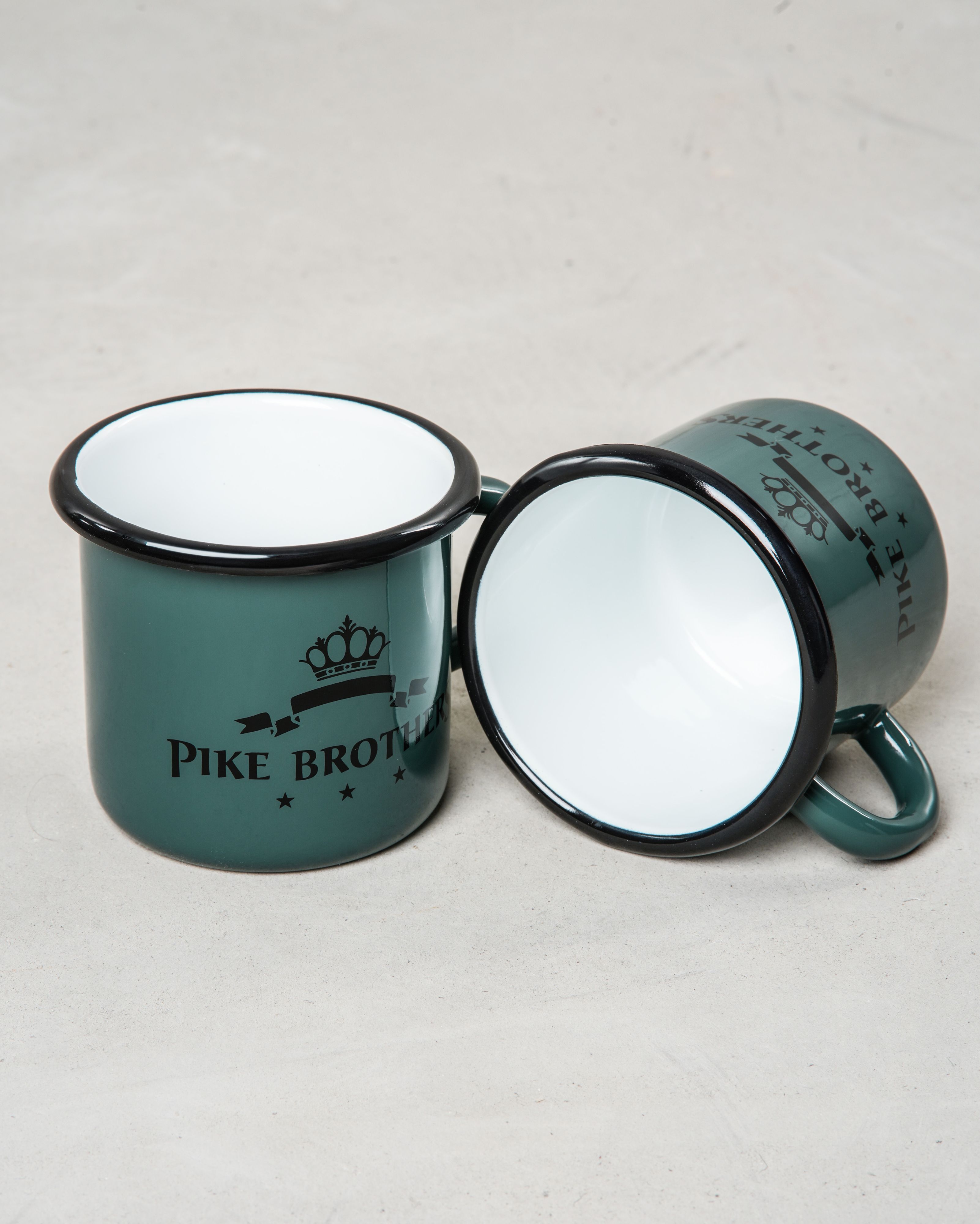 1951 Pike Brothers Enamel Mug Jungle Green