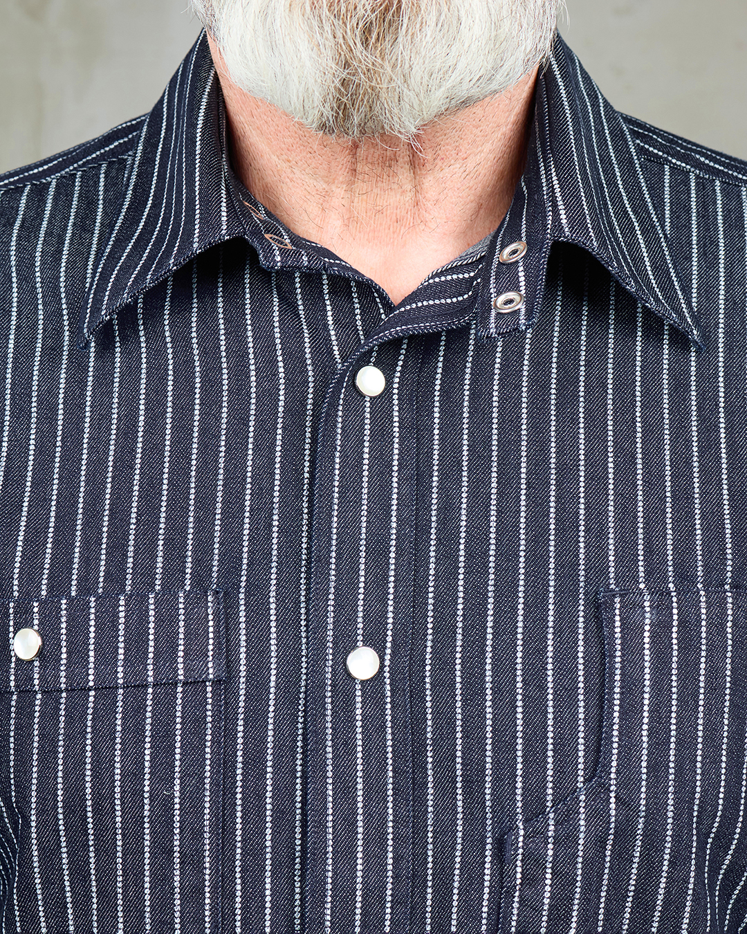 1937 Roamer Shirt blue Wabash Denim