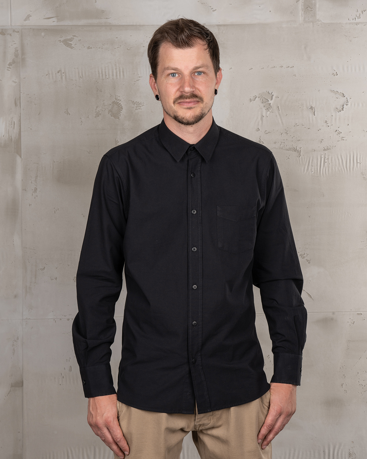 1947 Albatros Shirt Black Chambray