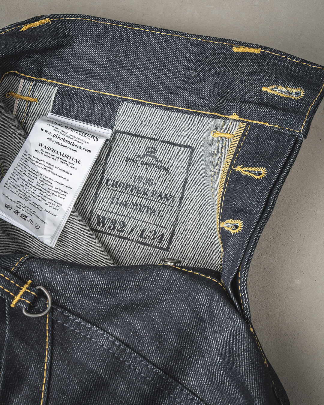 1936 Chopper Pant 11oz Metal