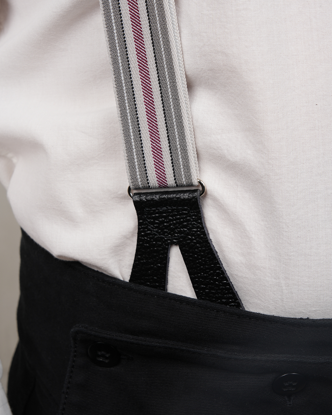 1927 Harvester Braces Red