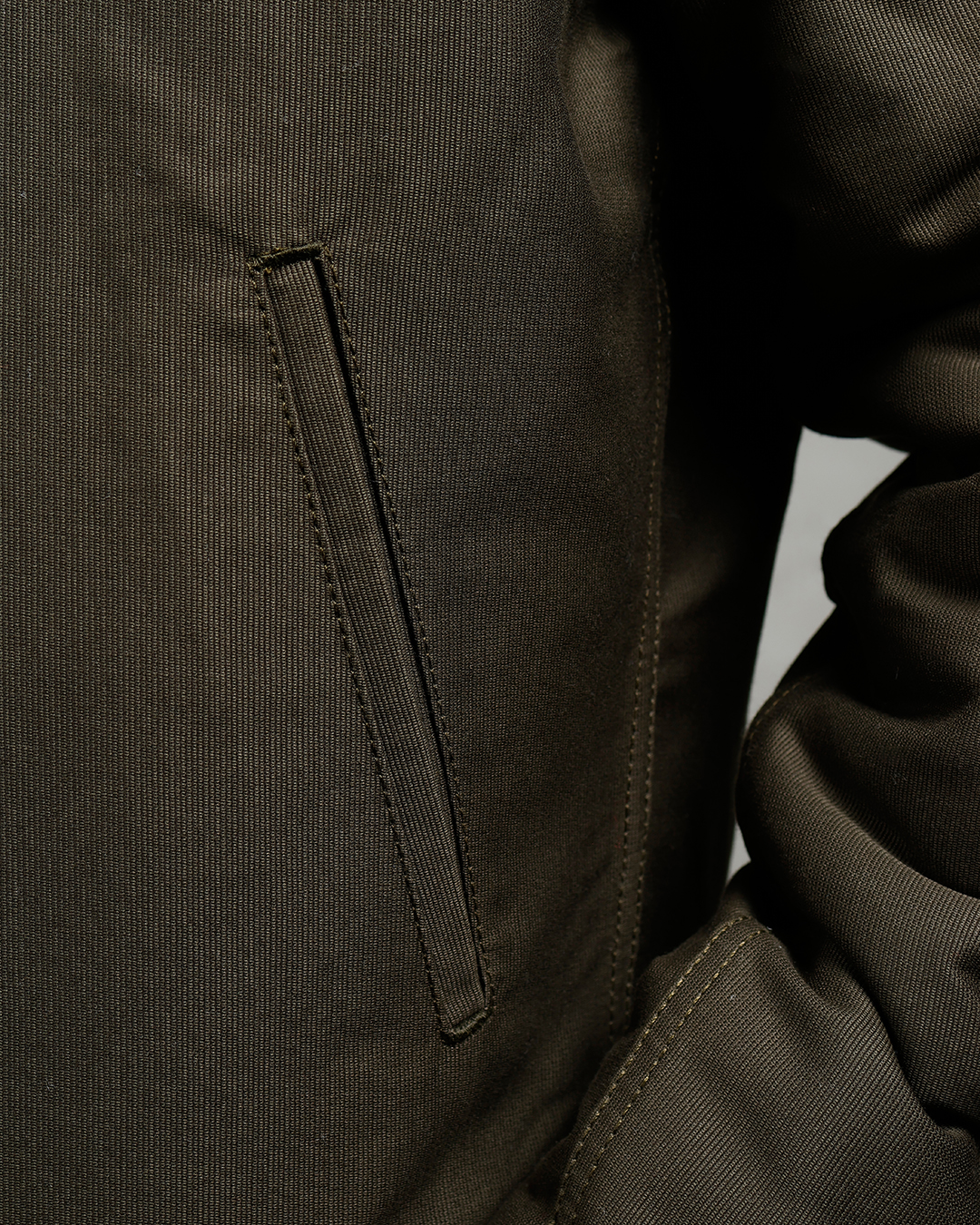 1944 N1 Deck Jacket Waxed Olive
