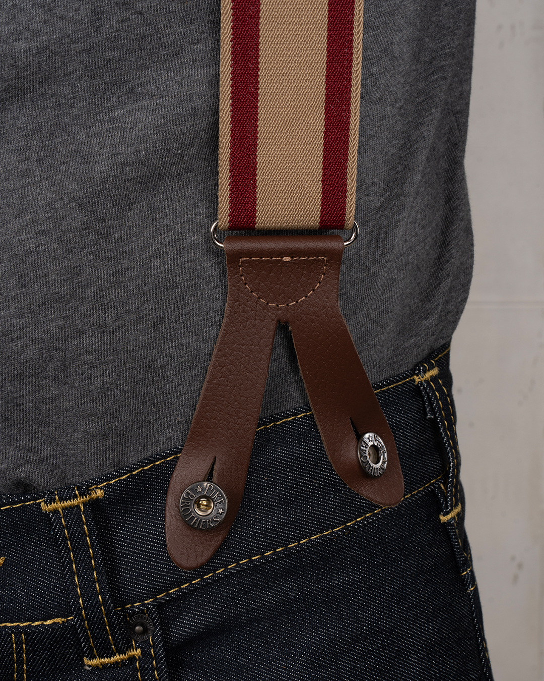 1937 Heavy Duty Braces Red 1937 Heavy Duty Braces Red