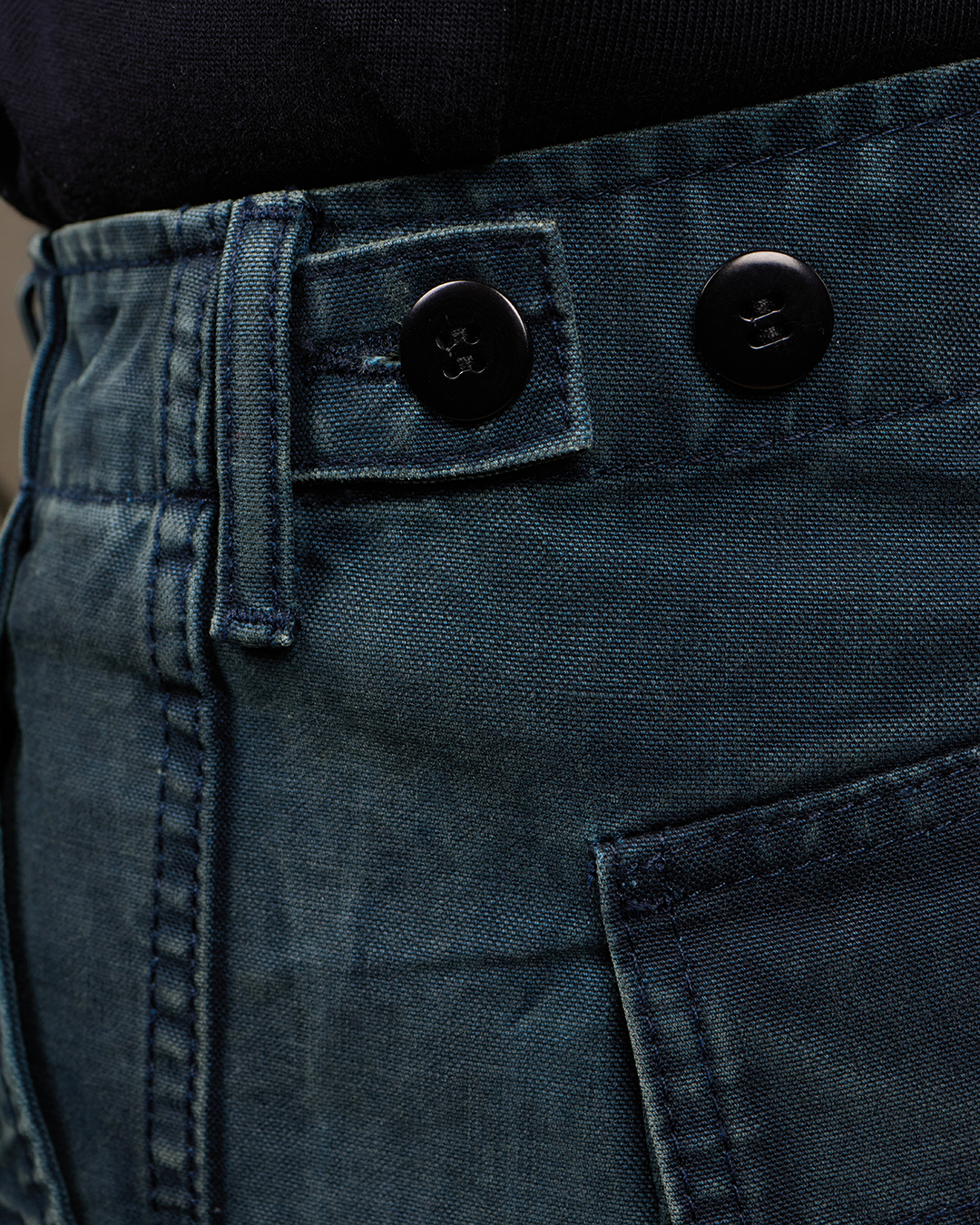 1962 OG-107 Pant Grease Black