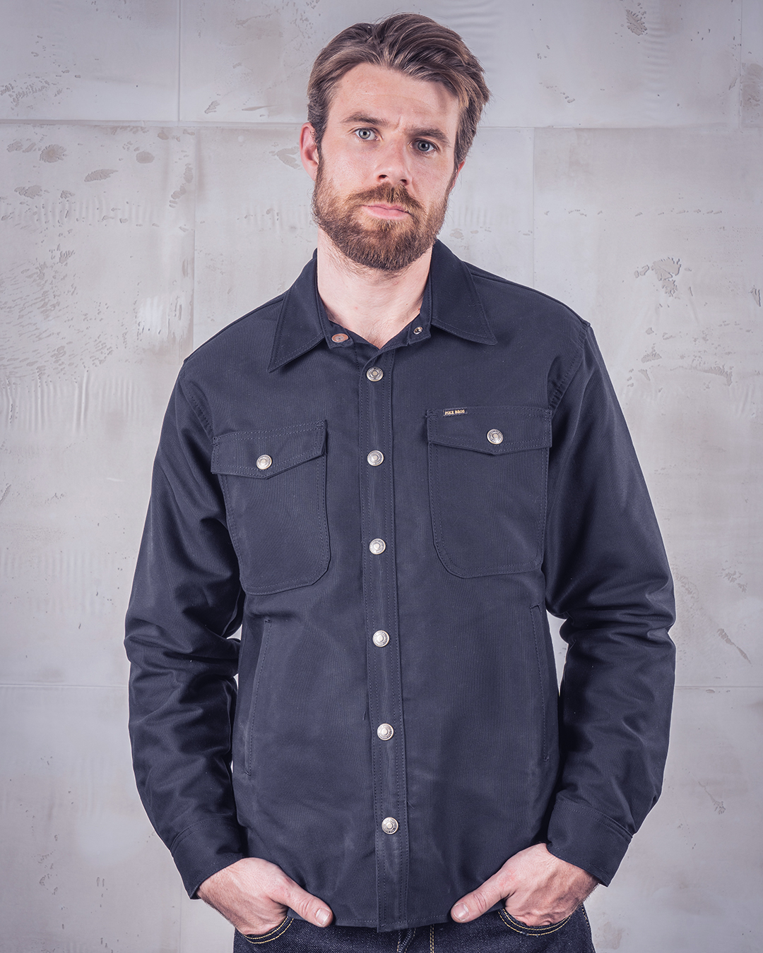 1967 CPO Shirt waxed blue 1967 CPO Shirt waxed blue