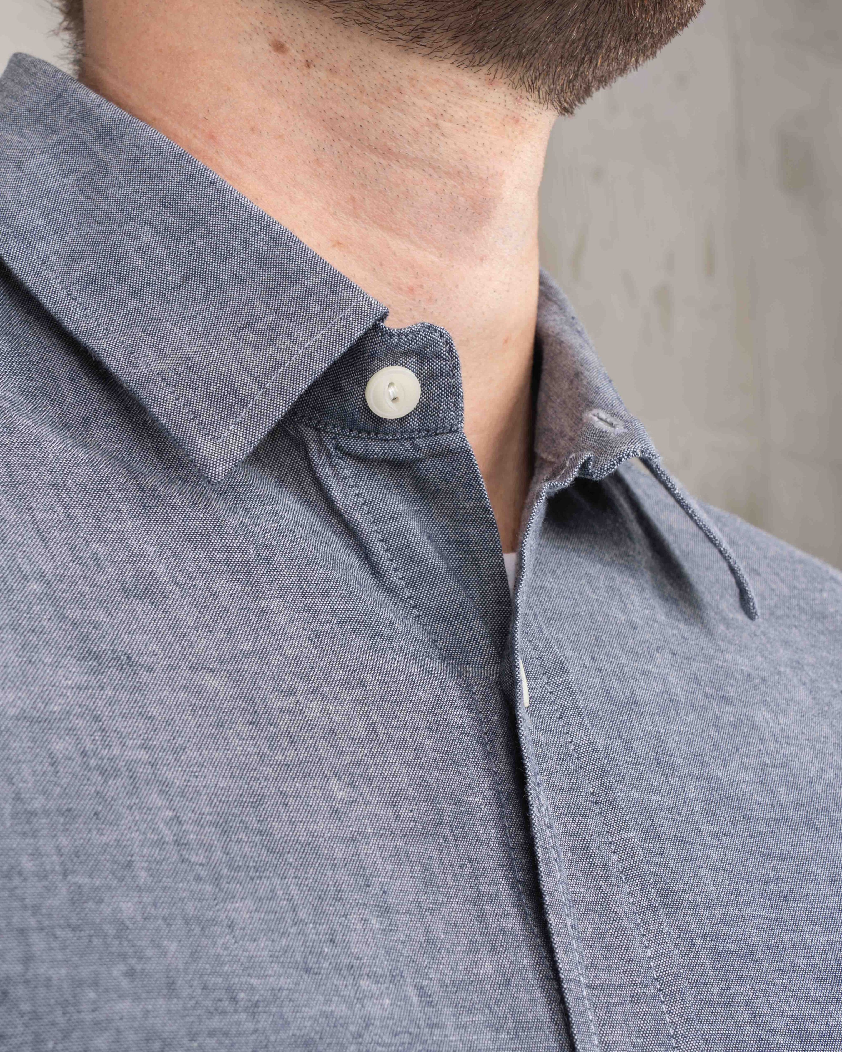 1954 Oxford Shirt Ocean blue