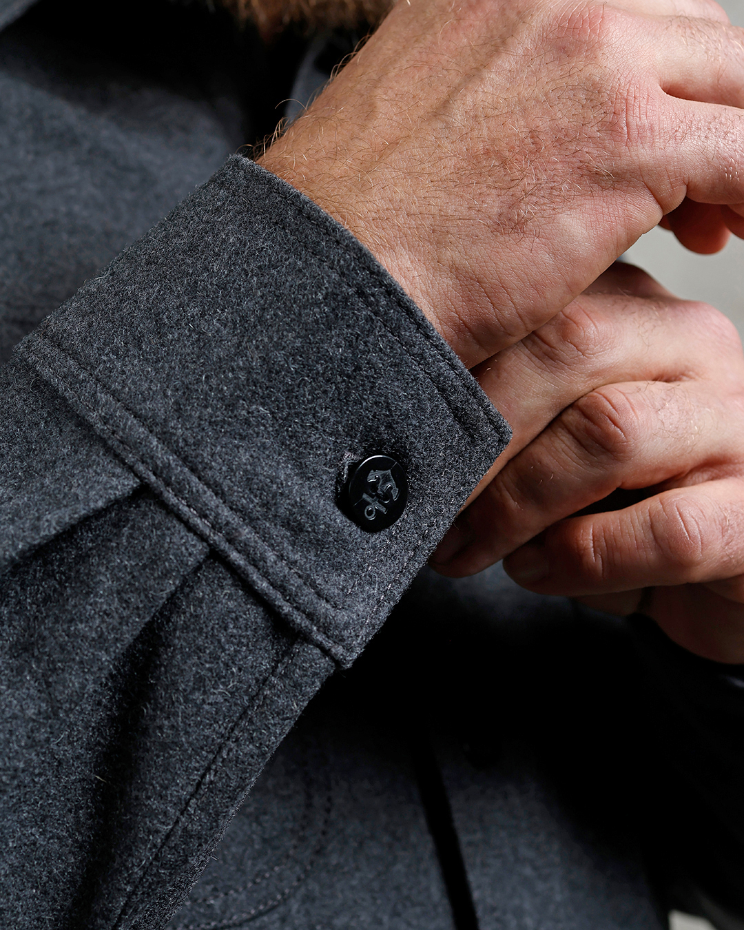 1943 CPO Shirt grey wool