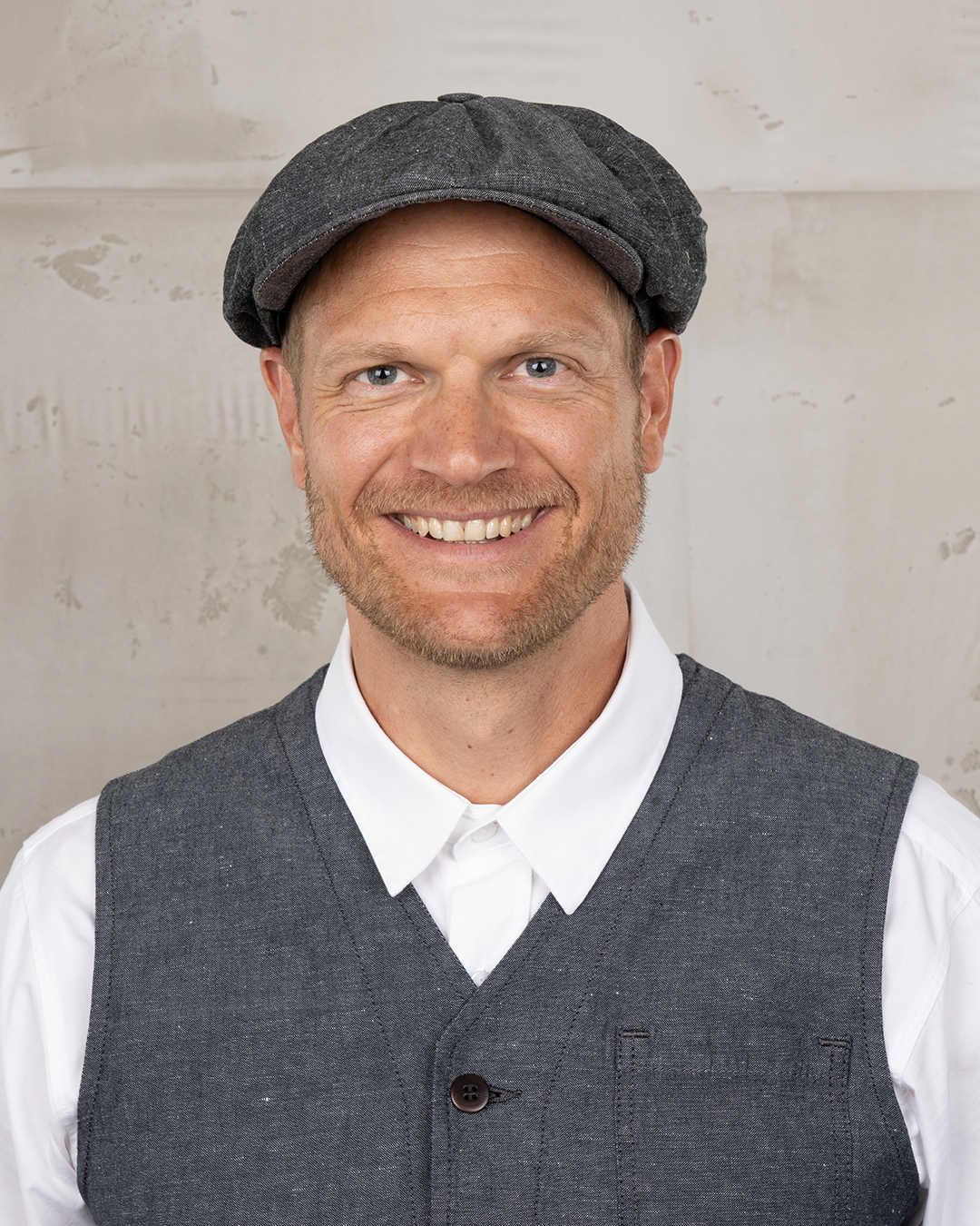 1928 Newsboy Cap Smoke Grey