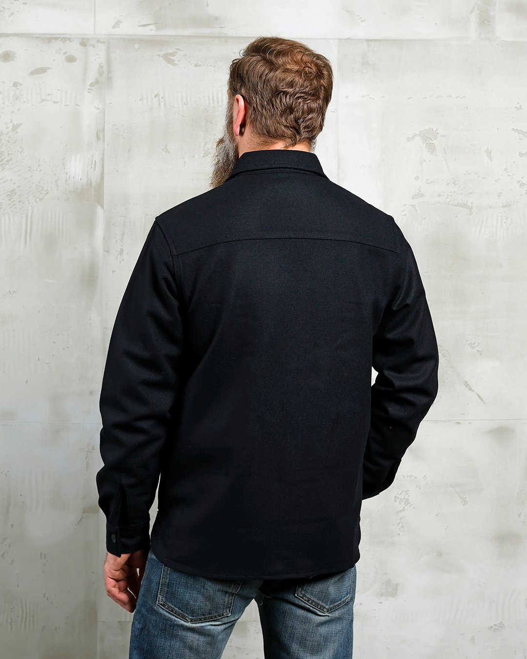 1943 CPO Shirt black wool