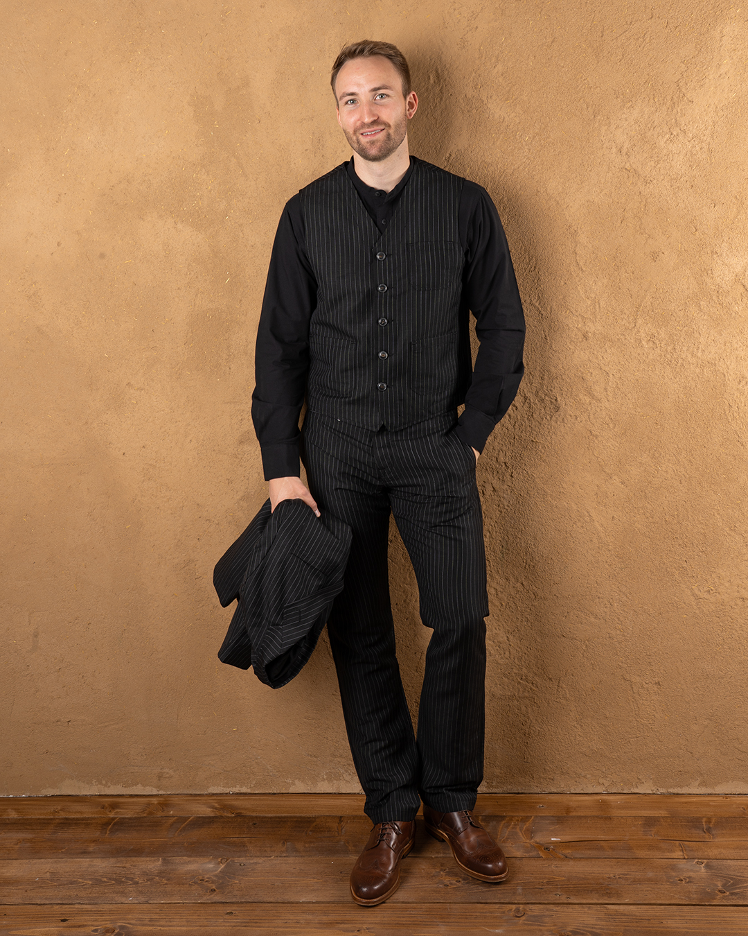 1947 Harvester Trousers Chicago Black 1947 Harvester Trousers Chicago Black