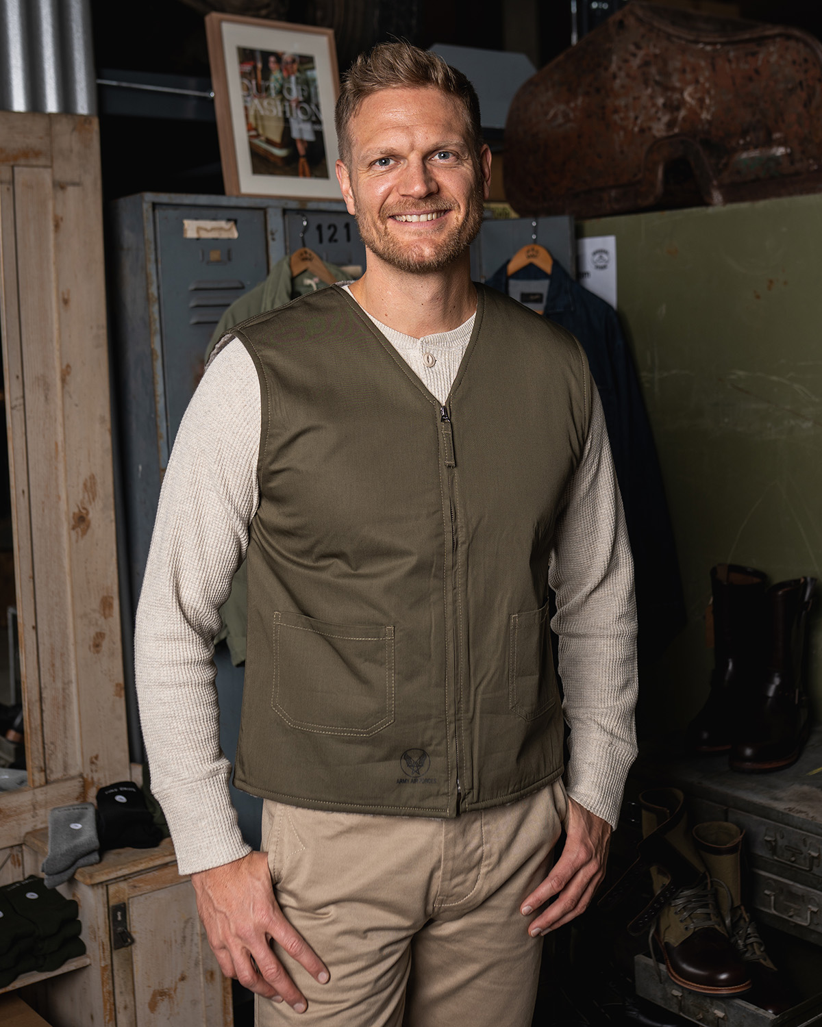 1942 C2 Vest olive drab 1942 C2 Vest olive drab