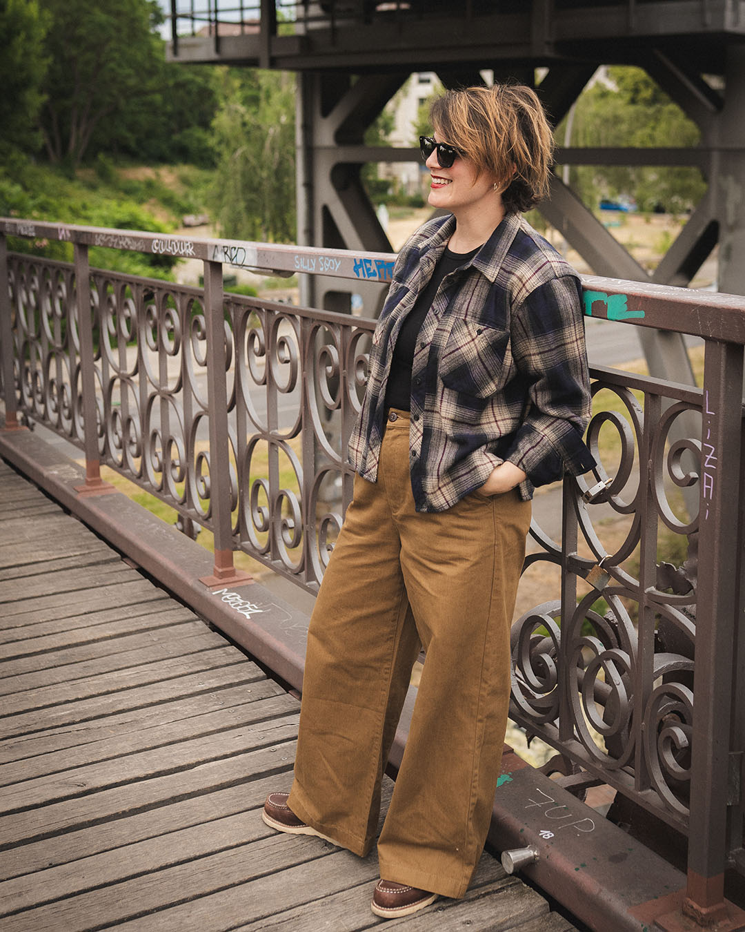 Dale Shirt Blue Beige Check