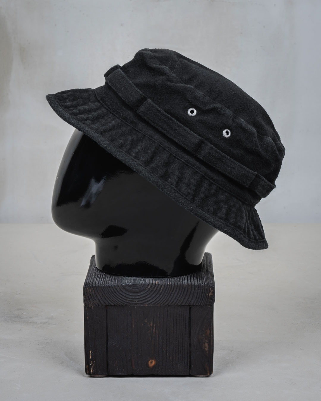 1966 Boonie Hat Moleskin Sulphur Black