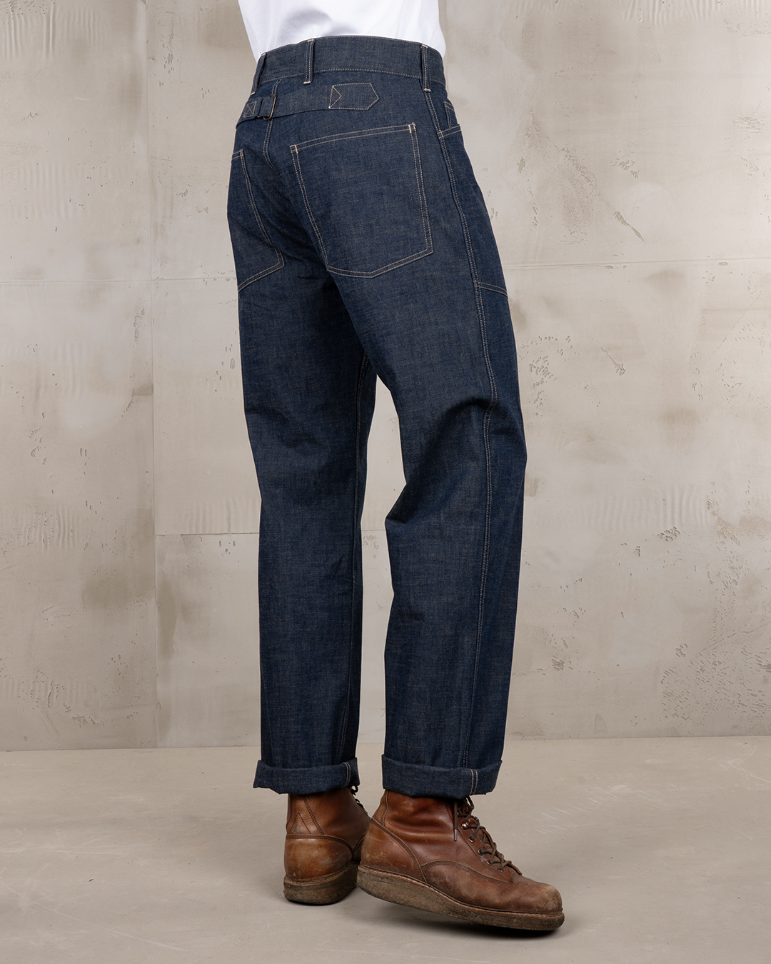 1940 Army Denim Trousers Indigo
