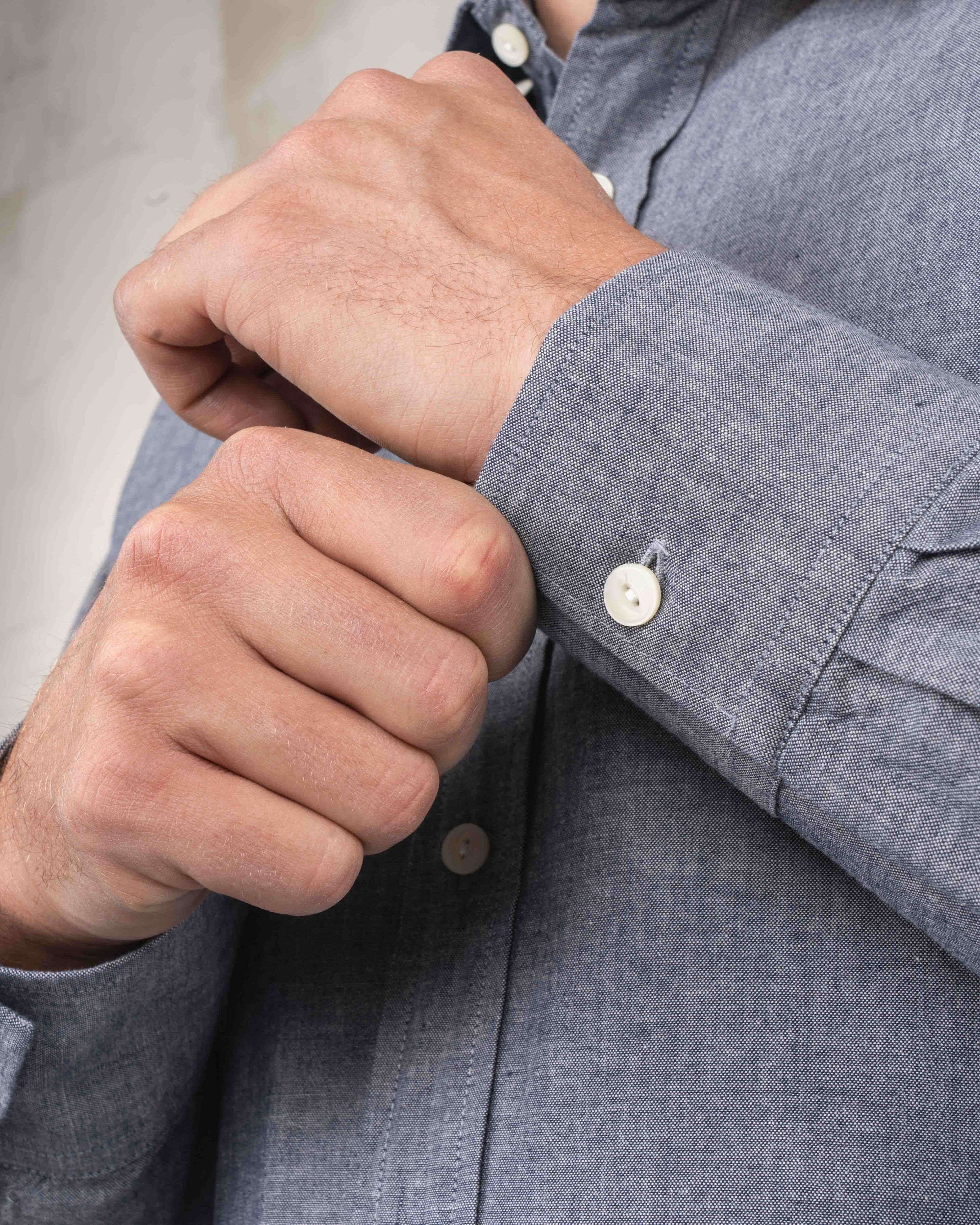1954 Oxford Shirt Ocean blue