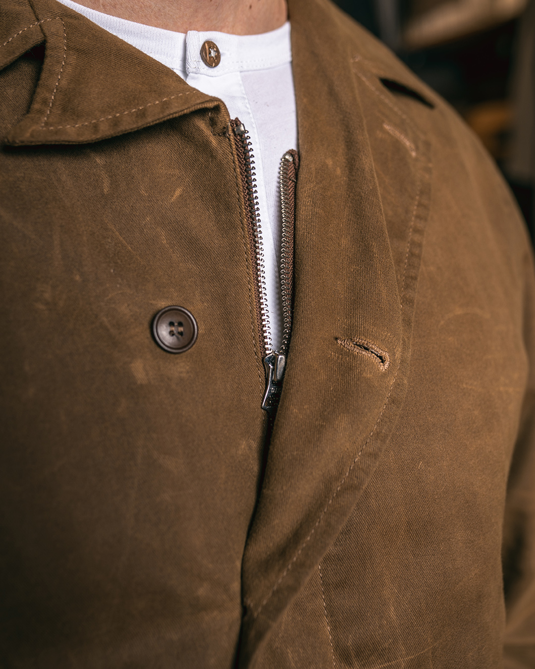 1945 N4 Deck Jacket waxed Doha