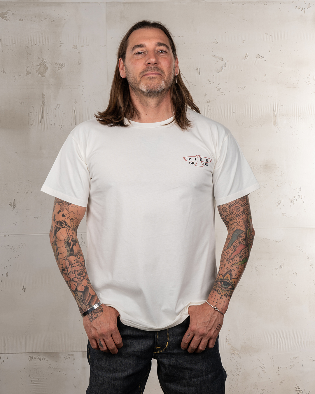 1969 Sports Tee Eagle White