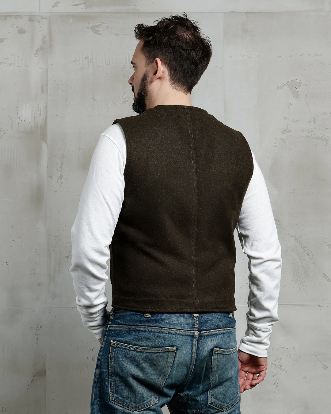 1937 Roamer Vest Beaver green