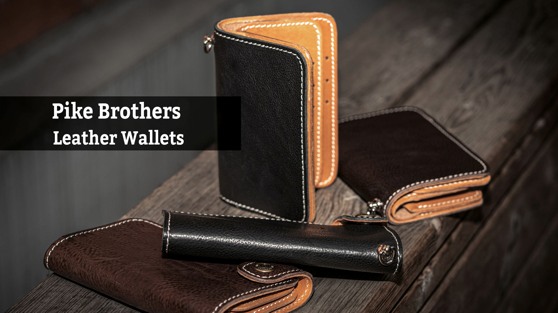 Pike Brothers Leather Wallets