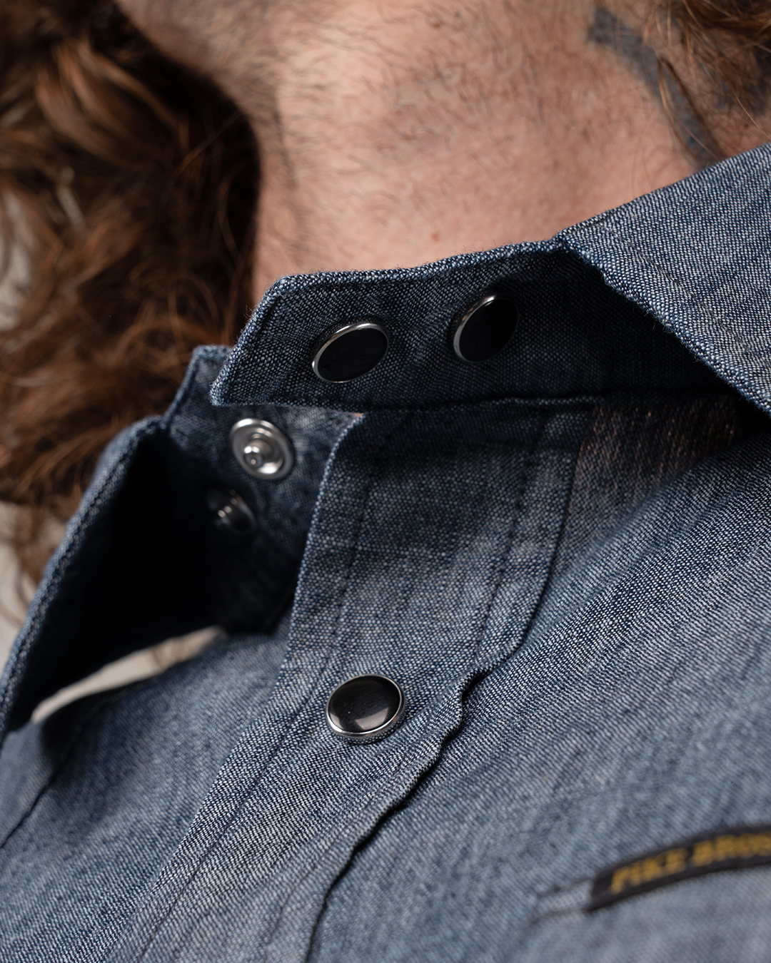 1952 Rider Shirt Huaba Blue