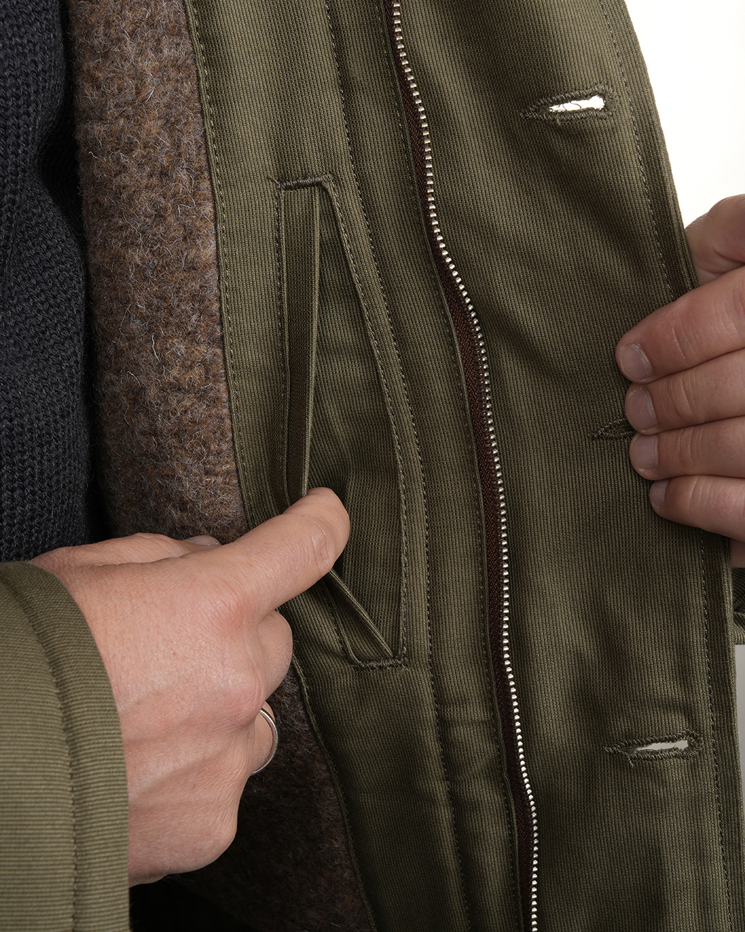 1943 N1 Deck Jacket Bangor Green 1943 N1 Deck Jacket Bangor Green