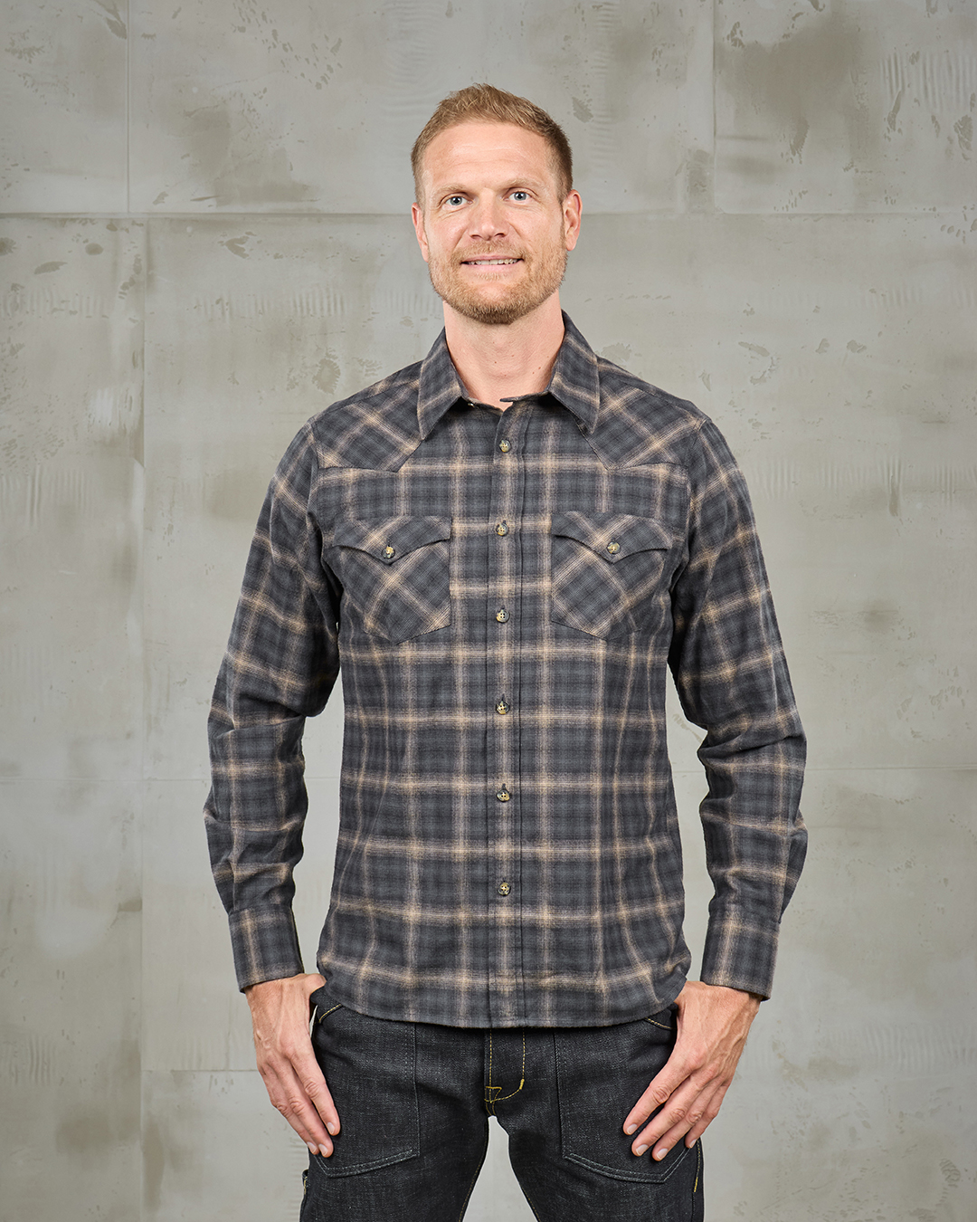 1952 Rider Shirt Saddle Blue