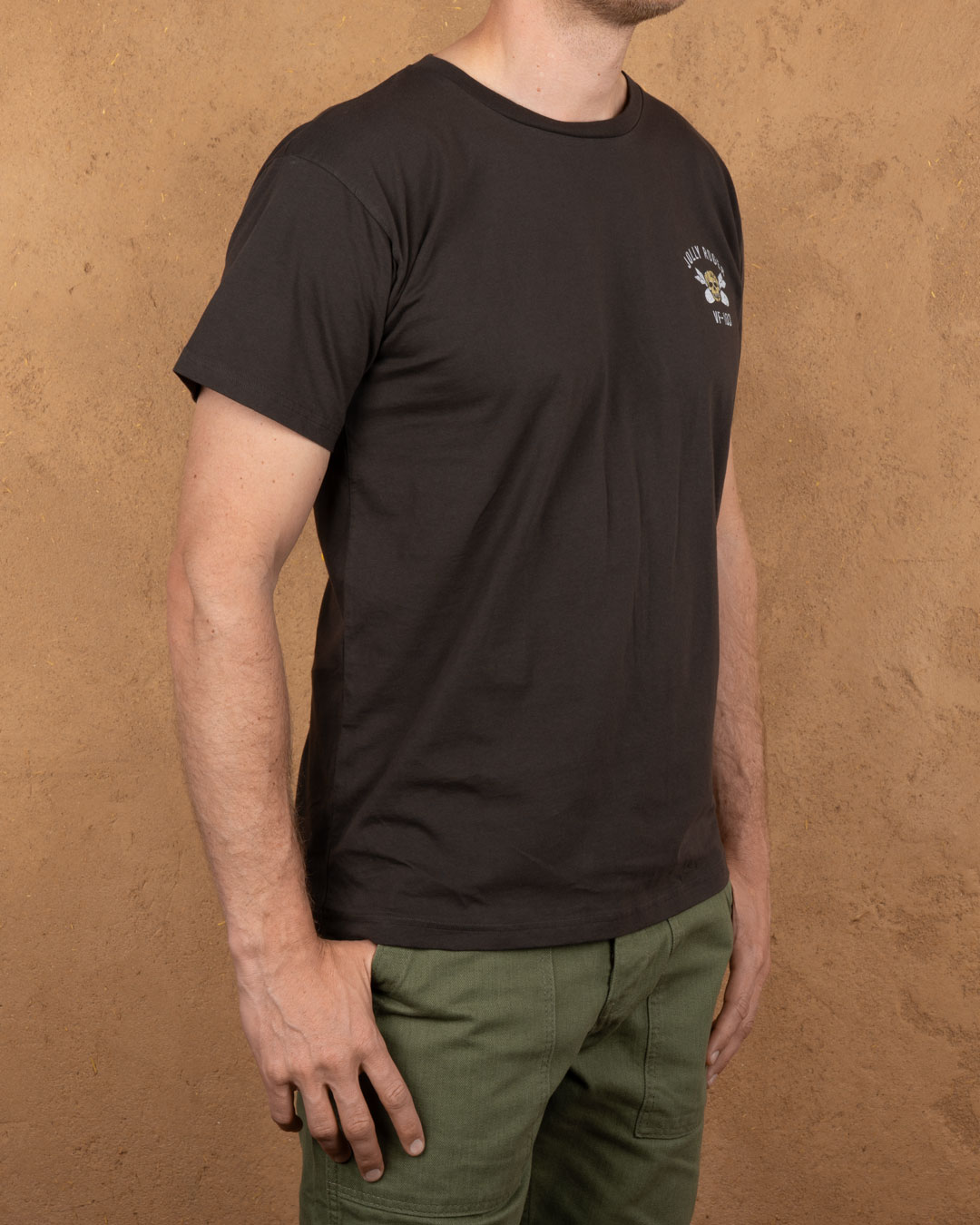 1969 Sports Tee Jolly Roger Black