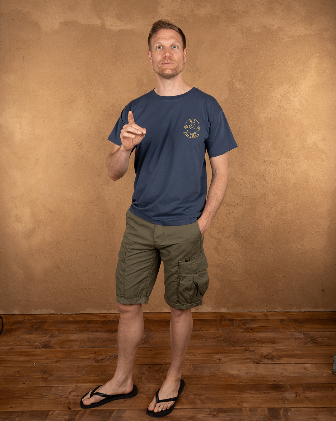 1969 Sports Tee Scuba Blue
