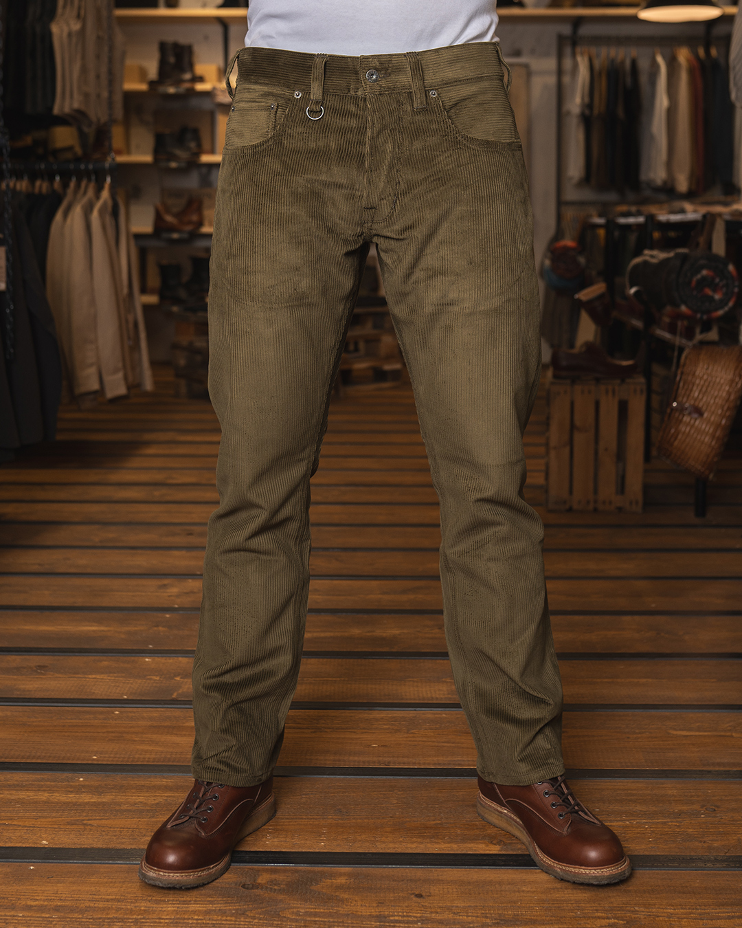 1958 Roamer Pant olive cord 1958 Roamer Pant olive cord
