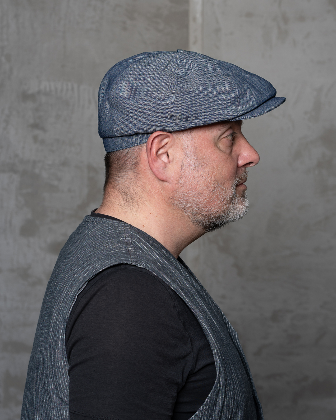 1928 Newsboy Cap Kirkburg blue O&E