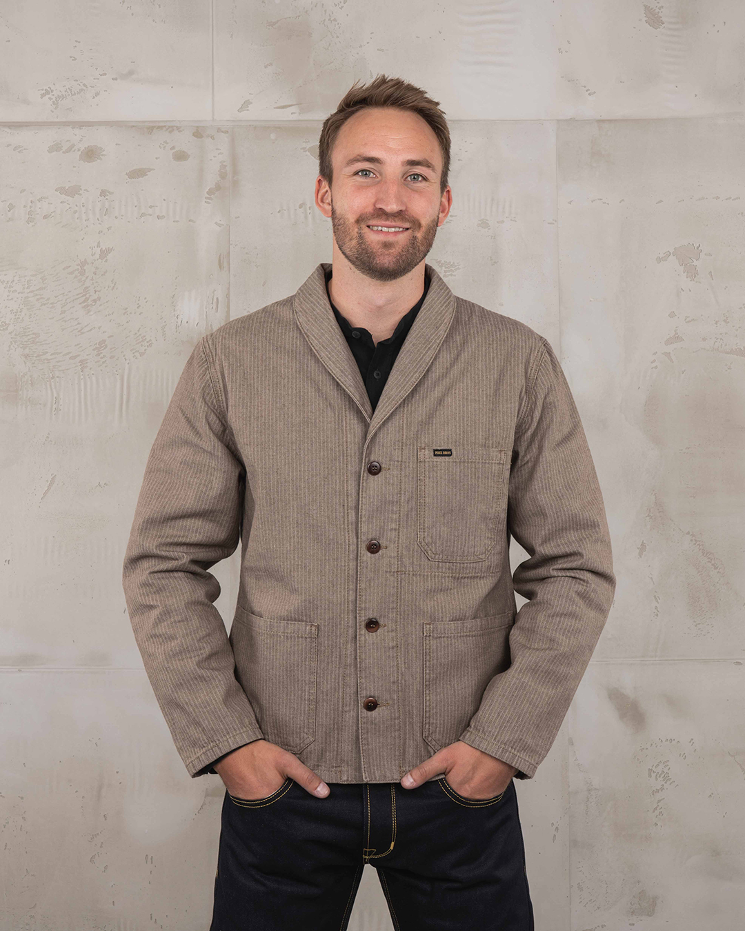 1948 Crafter Jacket HBT Brown