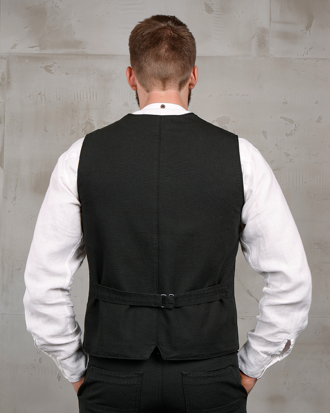 1908 Hazienda Vest Panama Grey