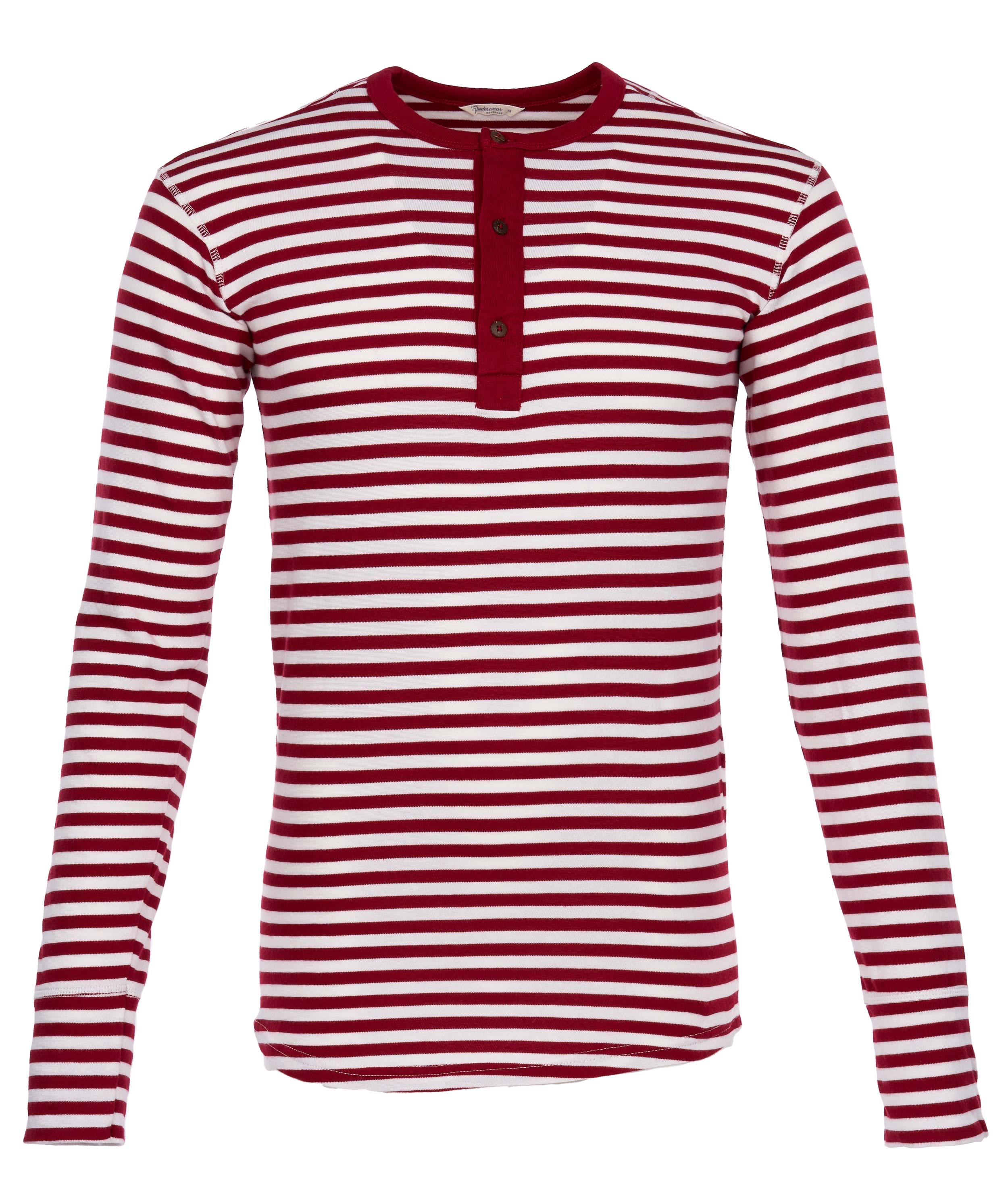 1927 Henley Shirt long sleeve Norfolk red