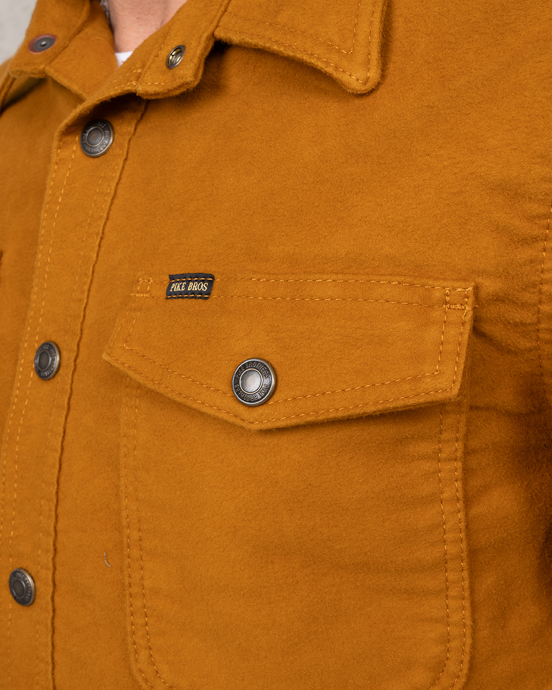 1943 CPO Shirt Moleskin Mustard