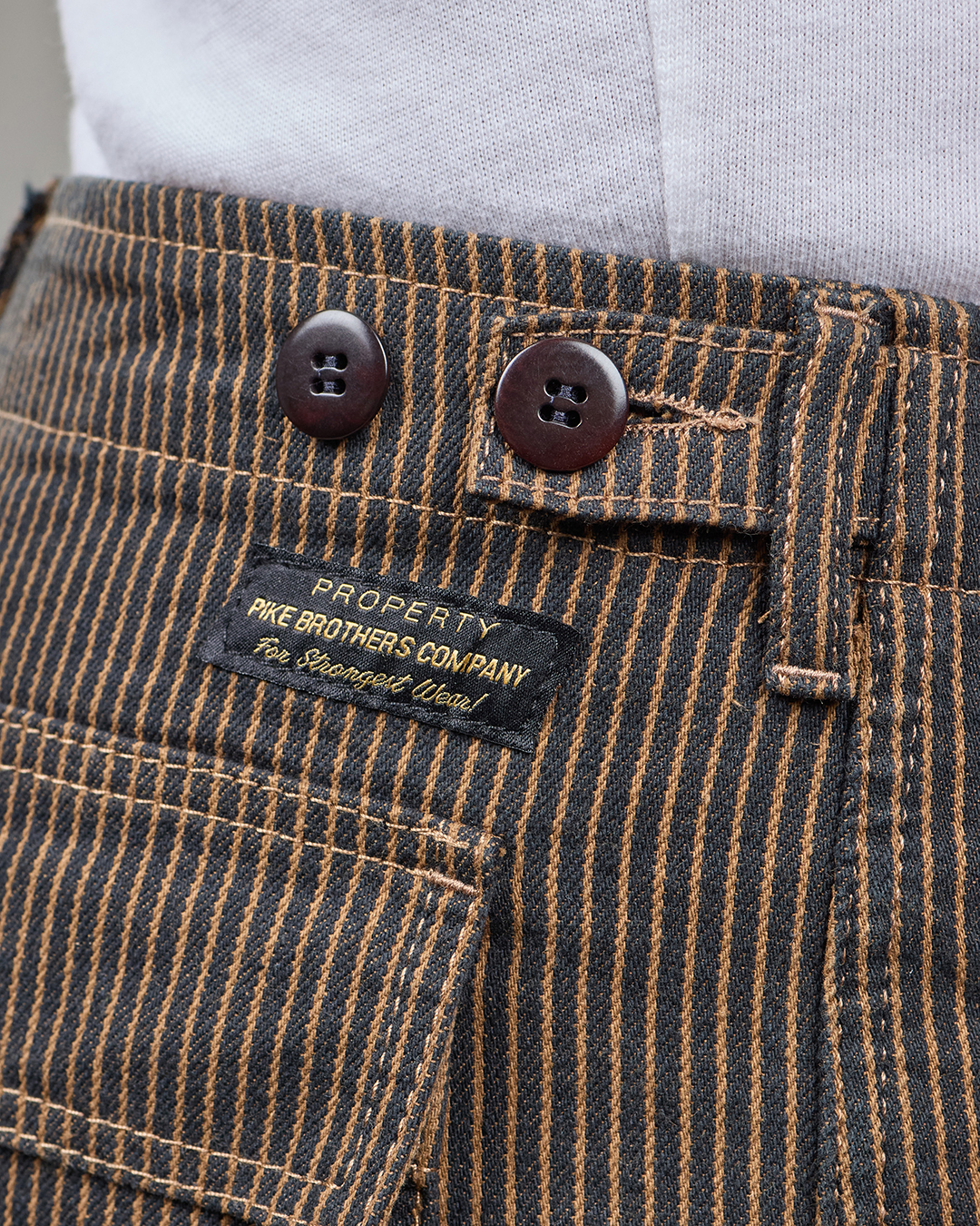 1962 OG-107 Short Hickory Stripe Brown