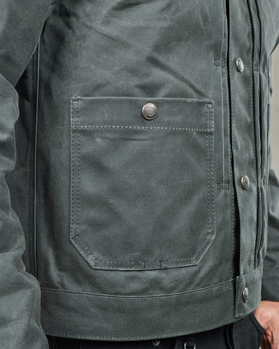 1908 Miner Jacket Waxed Olive
