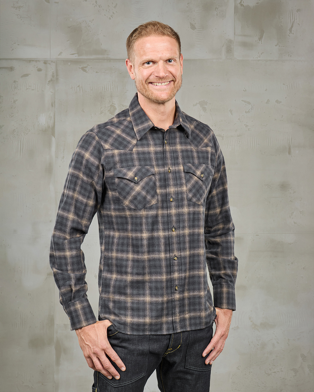 1952 Rider Shirt Saddle Blue