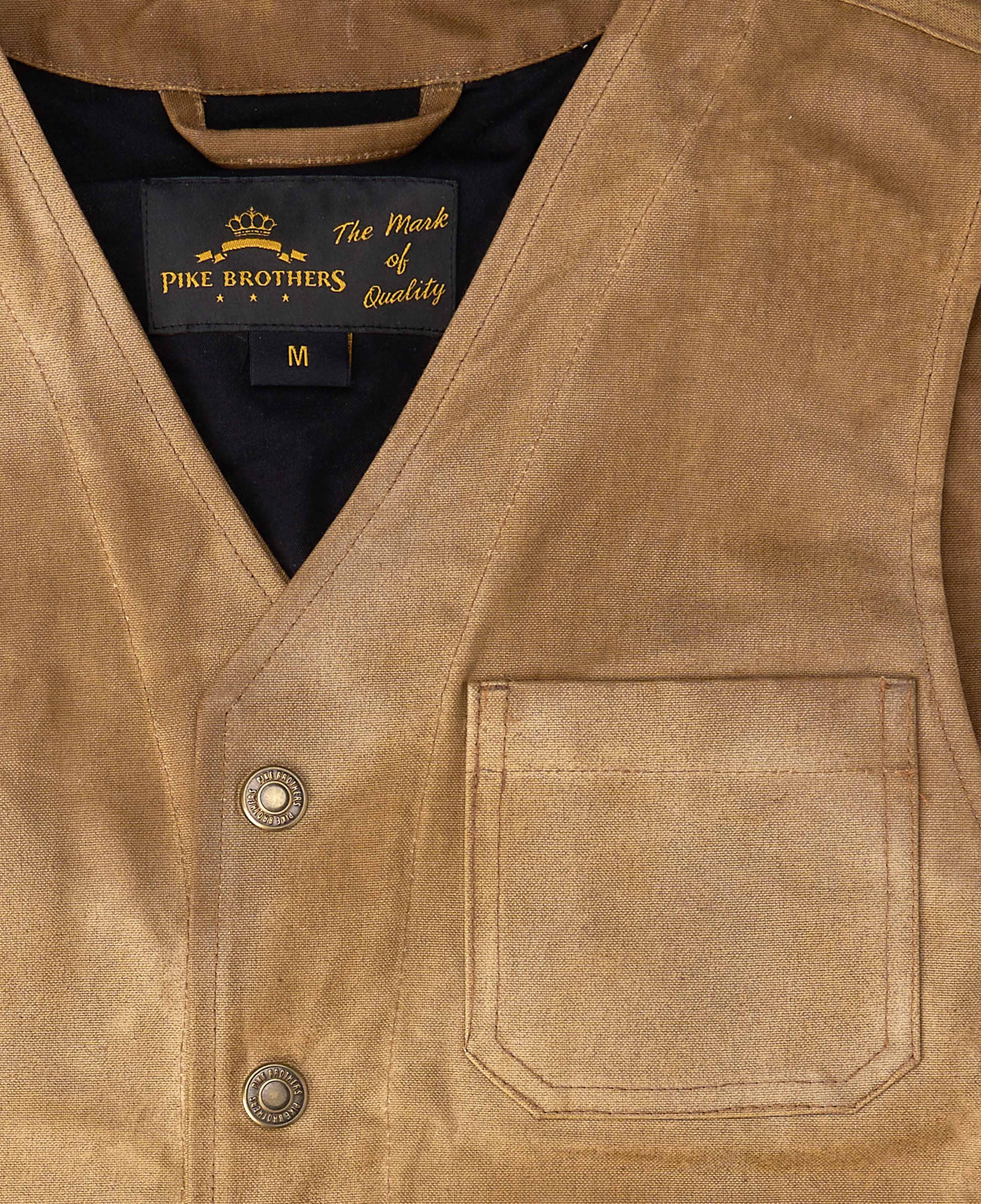 1937 Roamer Vest waxed tan 1937 Roamer Vest waxed tan