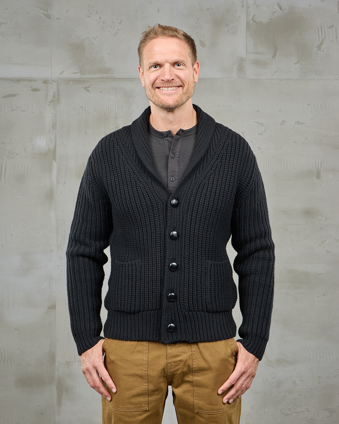 1923 Buccaneer Cardigan Black