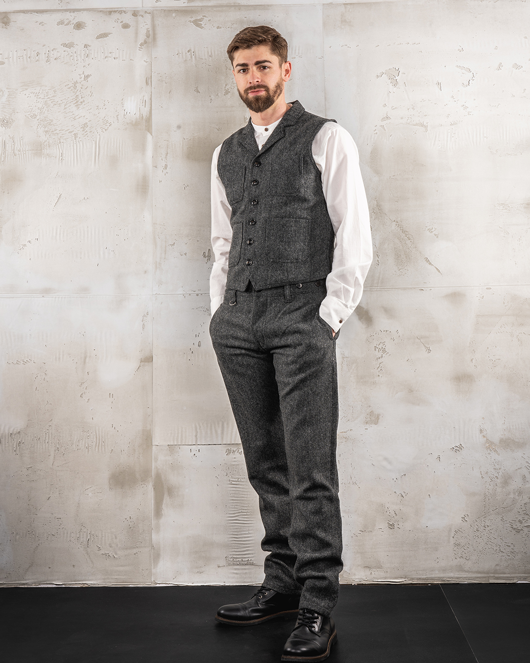 1908 Calico Vest Dundee grey 1908 Calico Vest Dundee grey