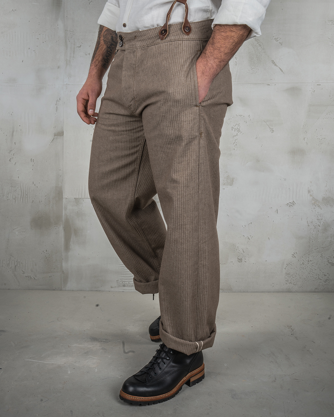 1905 Hauler Pant HBT brown 1905 Hauler Pant HBT brown