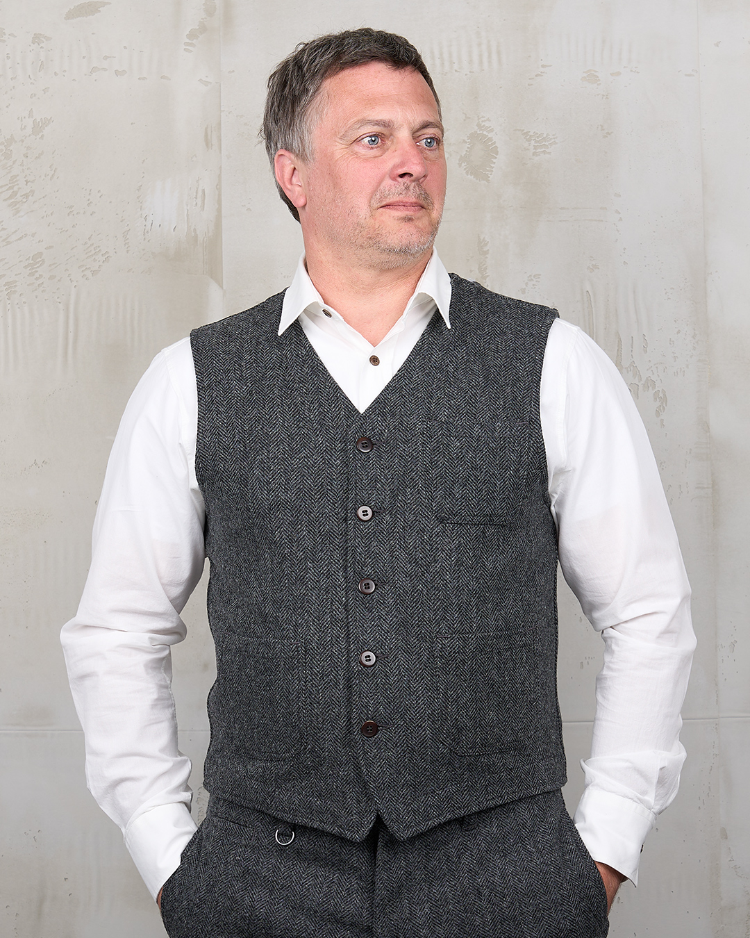 1937 Roamer Vest Dundee Grey 1937 Roamer Vest Dundee Grey