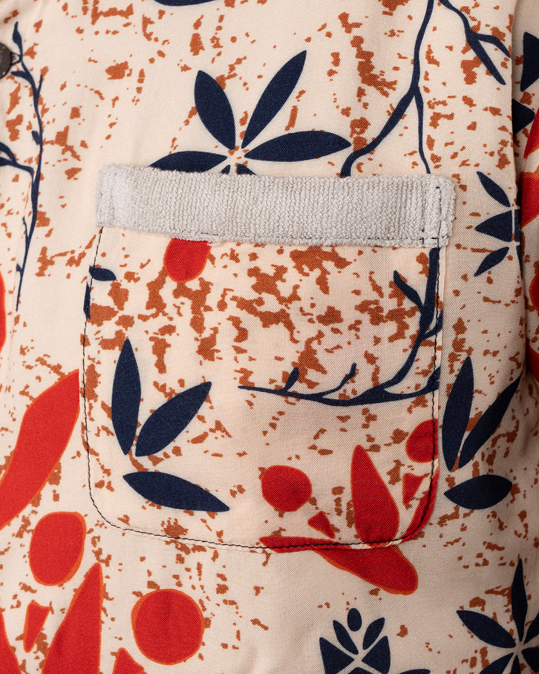 1961 Cabana Shirt Entrega Orange