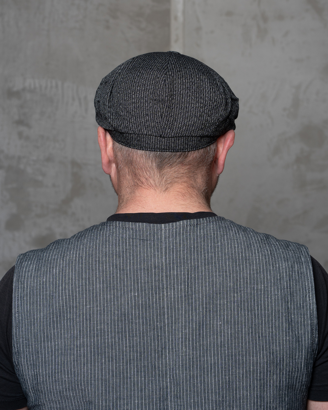 1928 Newsboy Cap French asphalt 1928 Newsboy Cap French asphalt