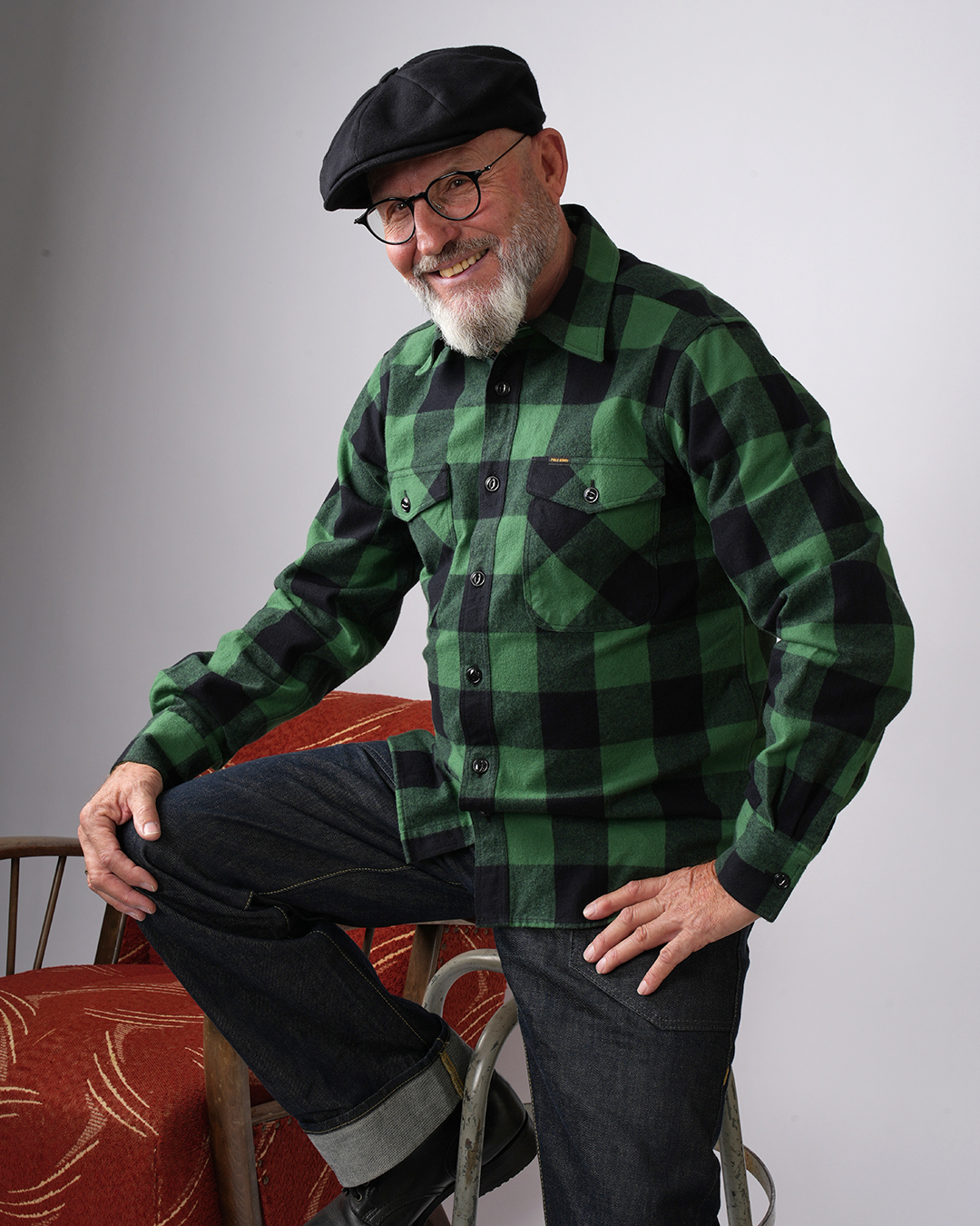 1943 CPO Shirt Buffalo Green Flannel